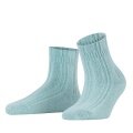 Falke Wohlfühlsocke Bedsock (Angoramischung) türkis Damen - 1 Paar