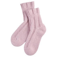 Falke Wohlfühlsocke Bedsock (Angoramischung) rosa Damen - 1 Paar