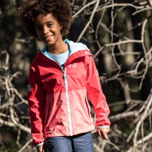 Jack Wolfskin Regenjacke Rainy (wind- und wasserdicht) rose Kinder (Gr. 104)