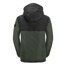 Jack Wolfskin Winterjacke Spirit 2L (wasser- und winddicht, atmungsaktiv, robust) 2022 thymegrün Kinder (164-176)