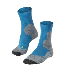 Falke Tennissocke TE2 (Stabilisierung im Mittelfuß) blau/grau Herren - 1 Paar