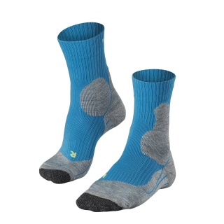 Falke Tennissocke TE2 (Stabilisierung im Mittelfuß) blau/grau Herren - 1 Paar