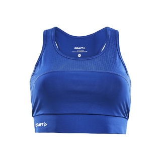 Craft Sport-BH Top Rush (Jersey-Innenfutter) coboltblau Damen