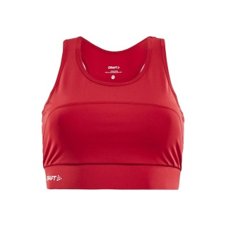 Craft Sport-BH Top Rush (Jersey-Innenfutter) rot Damen