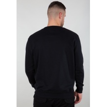 Alpha Industries Pullover Basic (Baumwolle) Sweater schwarz Herren