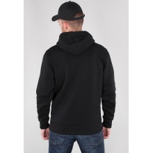 Alpha Industries Kapuzenpullover (Hoodie) Basic Logo schwarz Herren