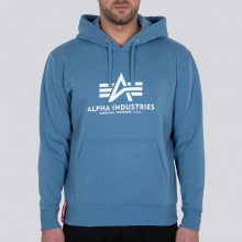 Alpha Industries Kapuzenpullover (Hoodie) Basic Logo airforceblau Herren