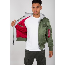 Alpha Industries Fliegerjacke MA-1 D-Tec sagegrün Herren