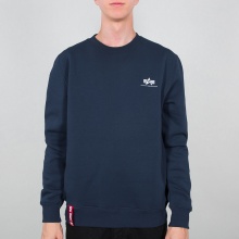 Alpha Industries Pullover Basic (Baumwolle) Small Logo newnavy Herren