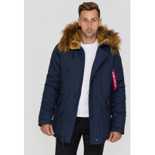 Alpha Industries Winterjacke Explorer dunkelblau Herren