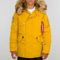 Alpha Industries Winterjacke Explorer senfgelb Herren