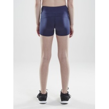 Craft Sport-Tight Squad Hotpants (funktionell Material, enganliegend) kurz navyblau Kinder