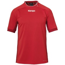 Kempa Sport-Trikot Prime (100% Polyester) rot/chilirot Herren