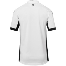 Kempa Sport-Trikot Prime (100% Polyester) weiss/schwarz Herren