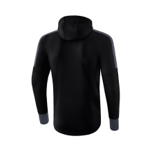 Erima Softshelljacke (sehr weiches und elastisches Funktionsmaterial) schwarz/grau Herren