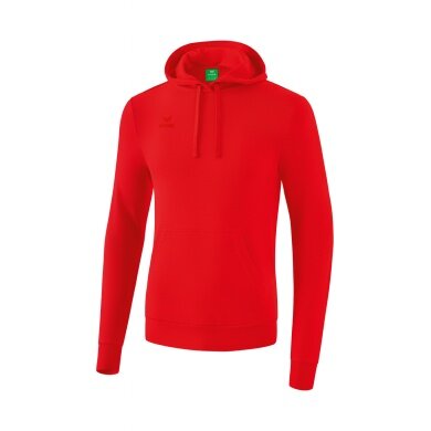 Erima Kapuzenpullover Sweat Basic Hoodie rot Herren