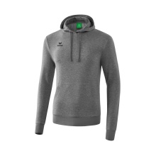 Erima Kapuzenpullover Sweat Basic Hoodie grau meliert Herren