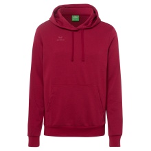 Erima Kapuzenpullover Sweat Basic Hoodie bordeauxrot Jungen