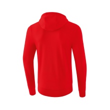 Erima Kapuzensweatjacke Basic rot Jungen