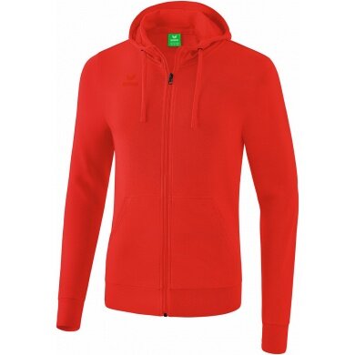 Erima Kapuzensweatjacke Basic rot Jungen