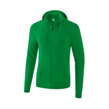 Erima Kapuzensweatjacke Basic grün Jungen