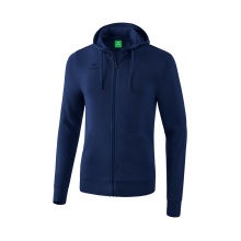 Erima Kapuzensweatjacke Basic navyblau Jungen