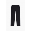 Champion Jogginghose Authentic Straight Hem Pants aus Baumwolle lang schwarz Herren