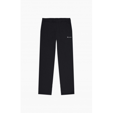 Champion Jogginghose Authentic Straight Hem Pants aus Baumwolle lang schwarz Herren