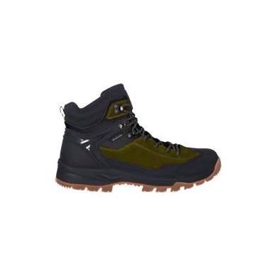 Icepeak Wanderschuhe Abaco Mid (waterproof/wasserdicht) olivegrün Herren