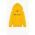 Champion Kapuzenpullover Hoodie Big Logo Print (gefüttert) sonnengelb Jungen