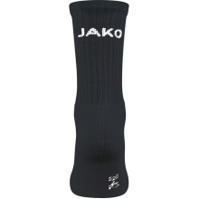 JAKO Sportsocken lang (Mischgewebe) schwarz - 3 Paar