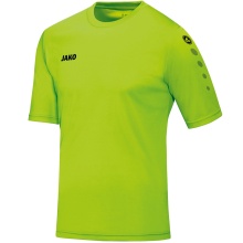 JAKO Sport-Tshirt Trikot Team Kurzarm (100% Polyester) neongrün Jungen