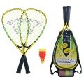 Talbot Torro Speedbadminton Set Speed 4000 (2xSchläger 165g,3xBälle,1xTasche)