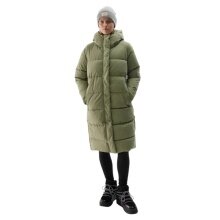 4F Daunenmantel F476 Down Jacket (Parka, sehr warm, wasserabweisend) khaki/grün Damen