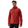 4F Softshelljacke M283 Softshell mit Kapuze (wind- und wasserabweisend) rot Herren