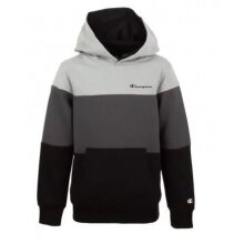 Champion Kapuzenpullover (Hoodie) American Classic 3 Streifen 2021 grau/schwarz Jungen/Boys