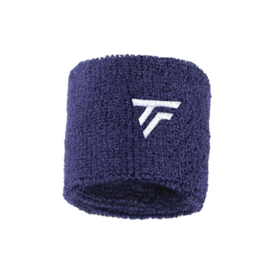 Tecnifibre Schweissband Logo marineblau 2er