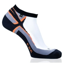 Rohner Laufsocke R-Power weiss/orange Herren