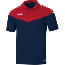 JAKO Sport-Polo Champ 2.0 (100% Polyester) marine/rot Kinder