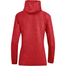 JAKO Kapuzenpullover Premium Basics (Double-Tech-Knit) rot Damen