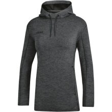 JAKO Kapuzenpullover Premium Basics (Double-Tech-Knit) anthrazitgrau Damen