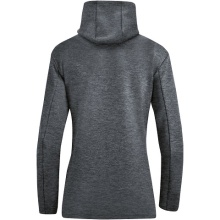 JAKO Kapuzenpullover Premium Basics (Double-Tech-Knit) anthrazitgrau Damen