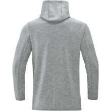 JAKO Kapuzenpullover Premium Basics (Double-Tech-Knit) hellgrau Herren