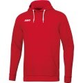 JAKO Kapuzenpullover Hoodie Base (70% Bio-Baumwolle) rot Kinder