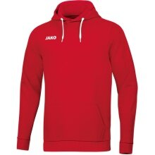 JAKO Kapuzenpullover Hoodie Base (70% Bio-Baumwolle) rot Herren