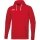 JAKO Kapuzenpullover Hoodie Base (70% Bio-Baumwolle) rot Kinder