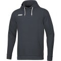 JAKO Kapuzenpullover Hoodie Base (70% Bio-Baumwolle) anthrazitgrau Herren