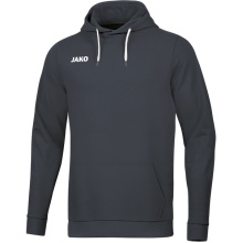 JAKO Kapuzenpullover Hoodie Base (70% Bio-Baumwolle) anthrazitgrau Herren