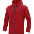 JAKO Kapuzenjacke Premium Basics (Double-Tech-Knit) rot Herren