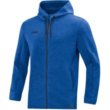 JAKO Kapuzenjacke Premium Basics (Double-Tech-Knit) royalblau Herren